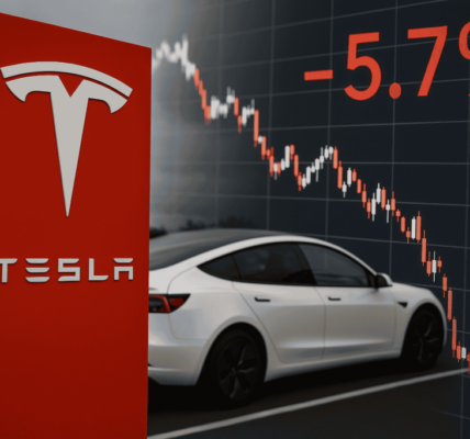 特斯拉股價重挫5.7% 終結連五日漲勢