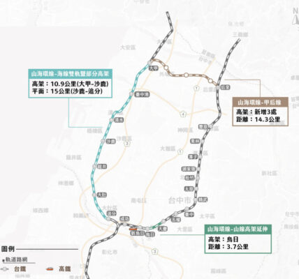 台中市鐵路建設再提中央審查 盼加速核定提升補助減輕地方負擔