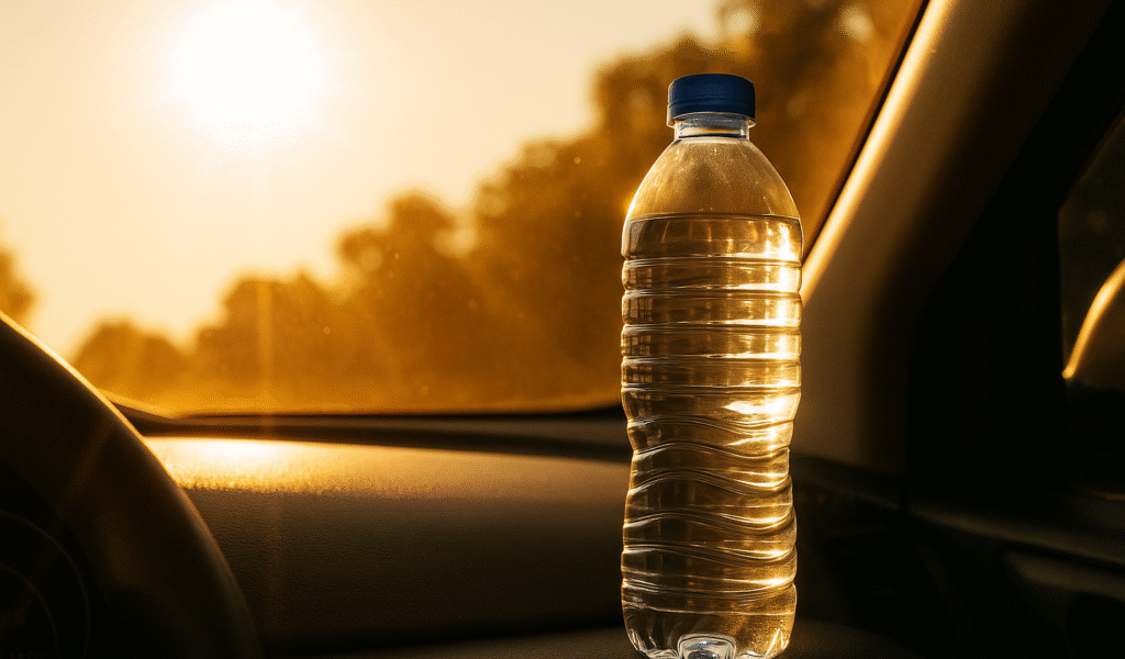 曝曬瓶裝水暗藏危機！醫警告：恐增糖尿病、心梗與中風風險