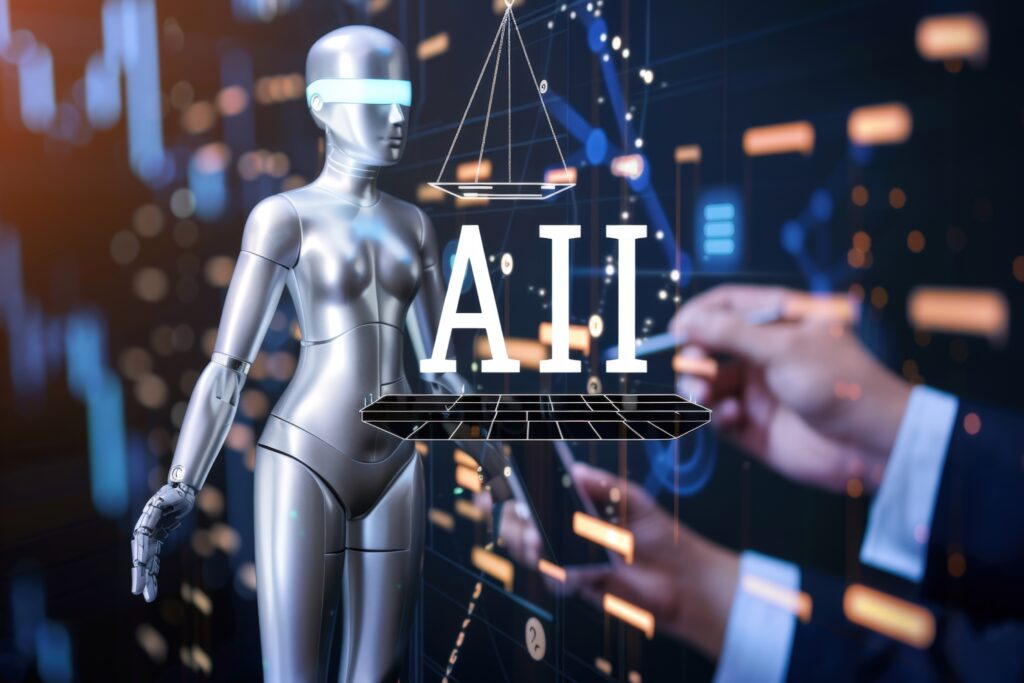Aidriven dashboard displaying realtime security alerts screen technology ai