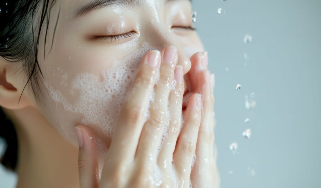 清水洗臉行不行？皮膚科醫師解答：這3種膚質不需洗面乳