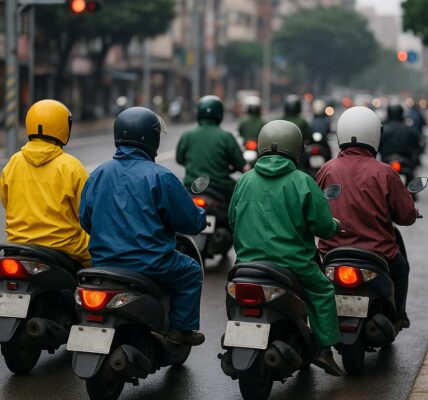 沒下雨卻滿街「雨衣大軍」？網揭暖心真相：冬天最強防風衣